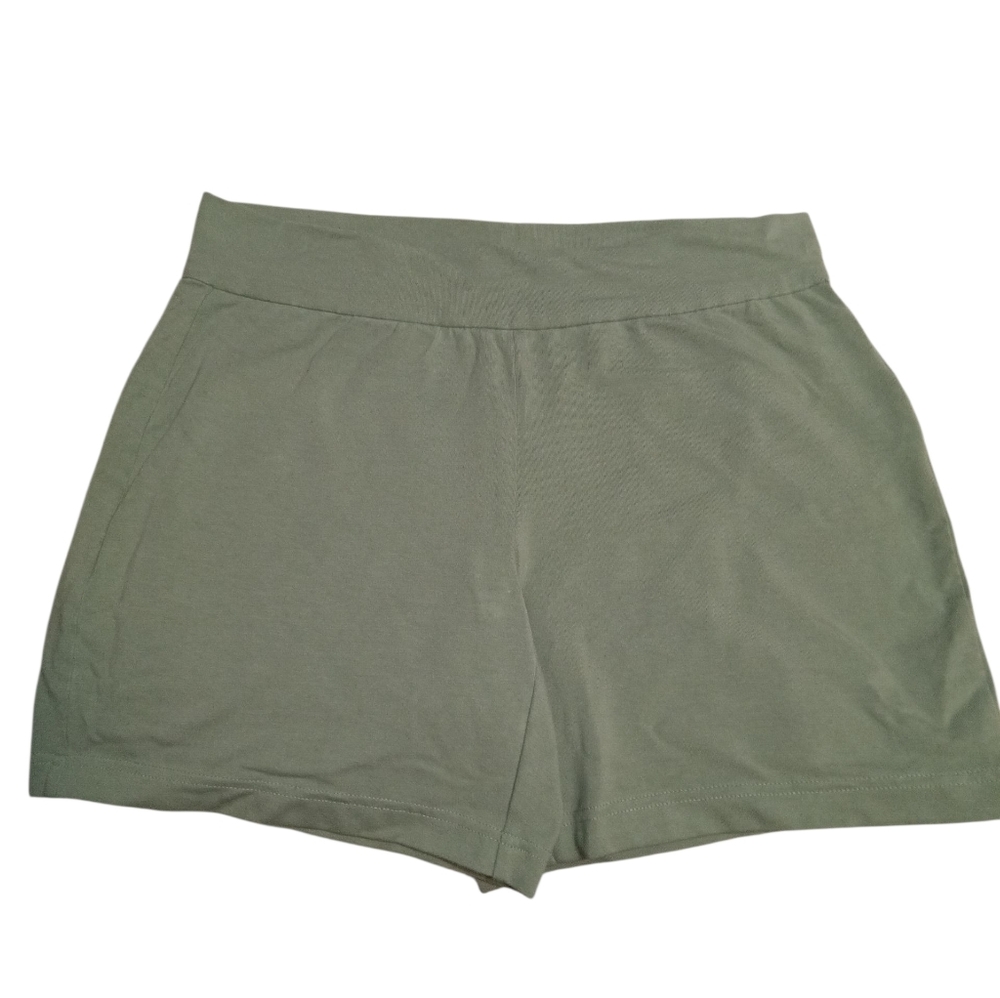 Women's Lands End Starfish Green Shorts